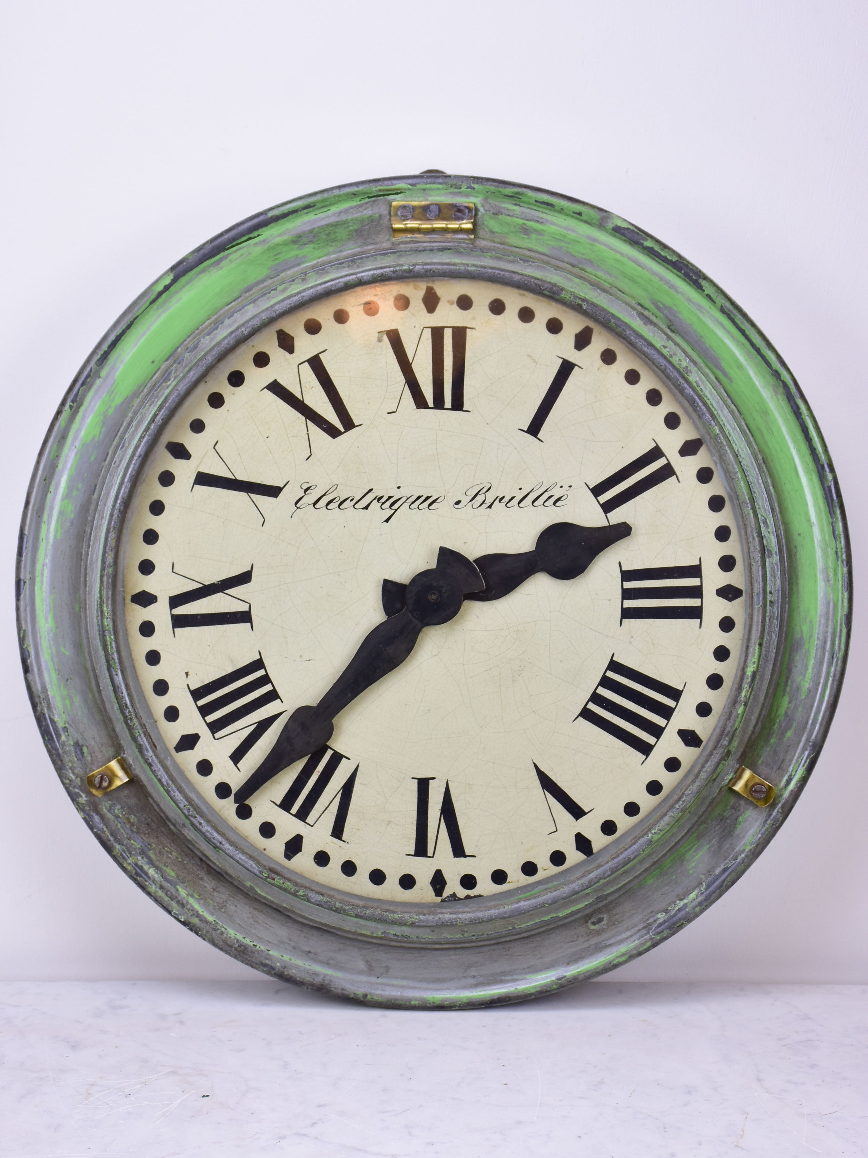 Antique French clock - Electrique Brillié