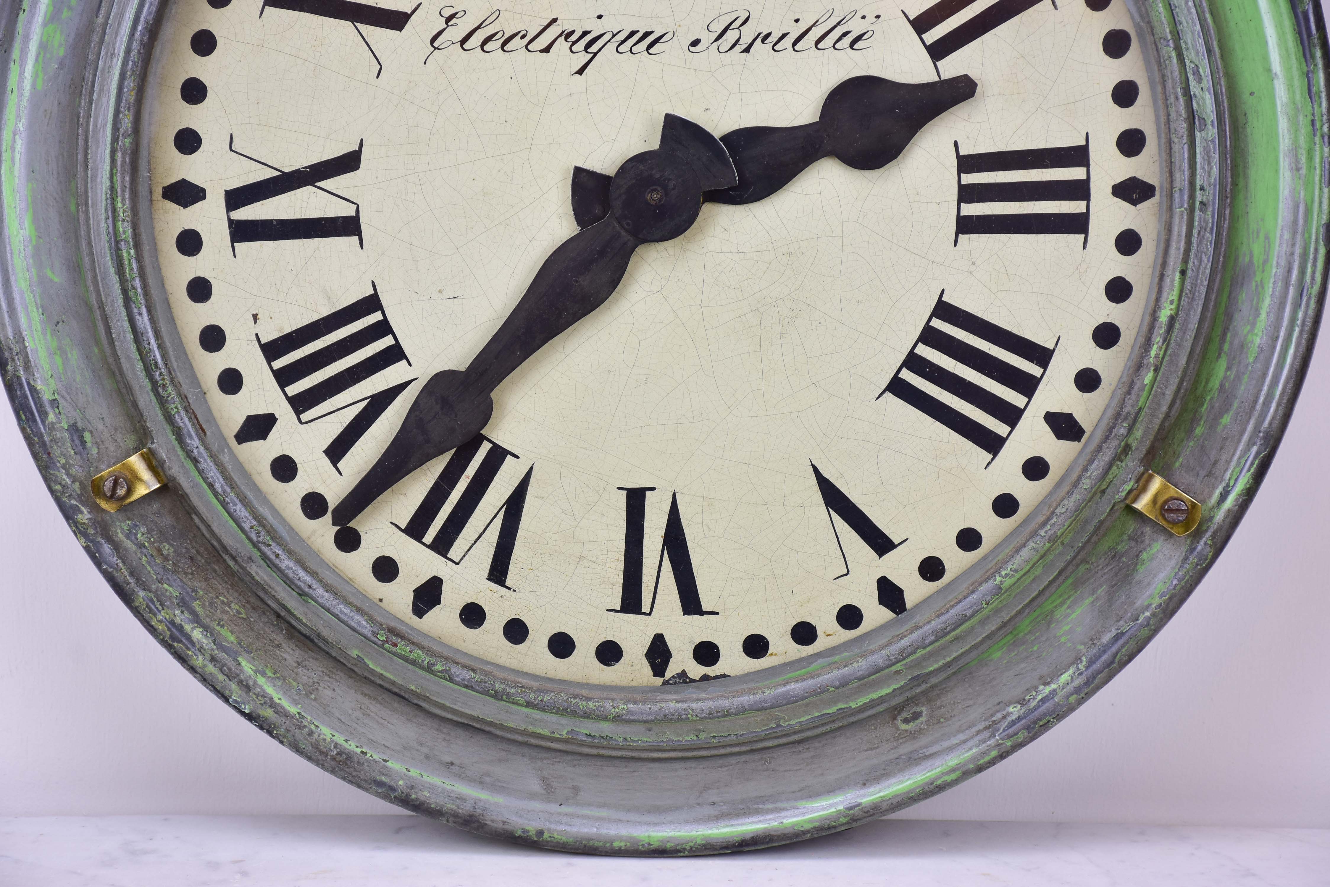 Antique French clock - Electrique Brillié