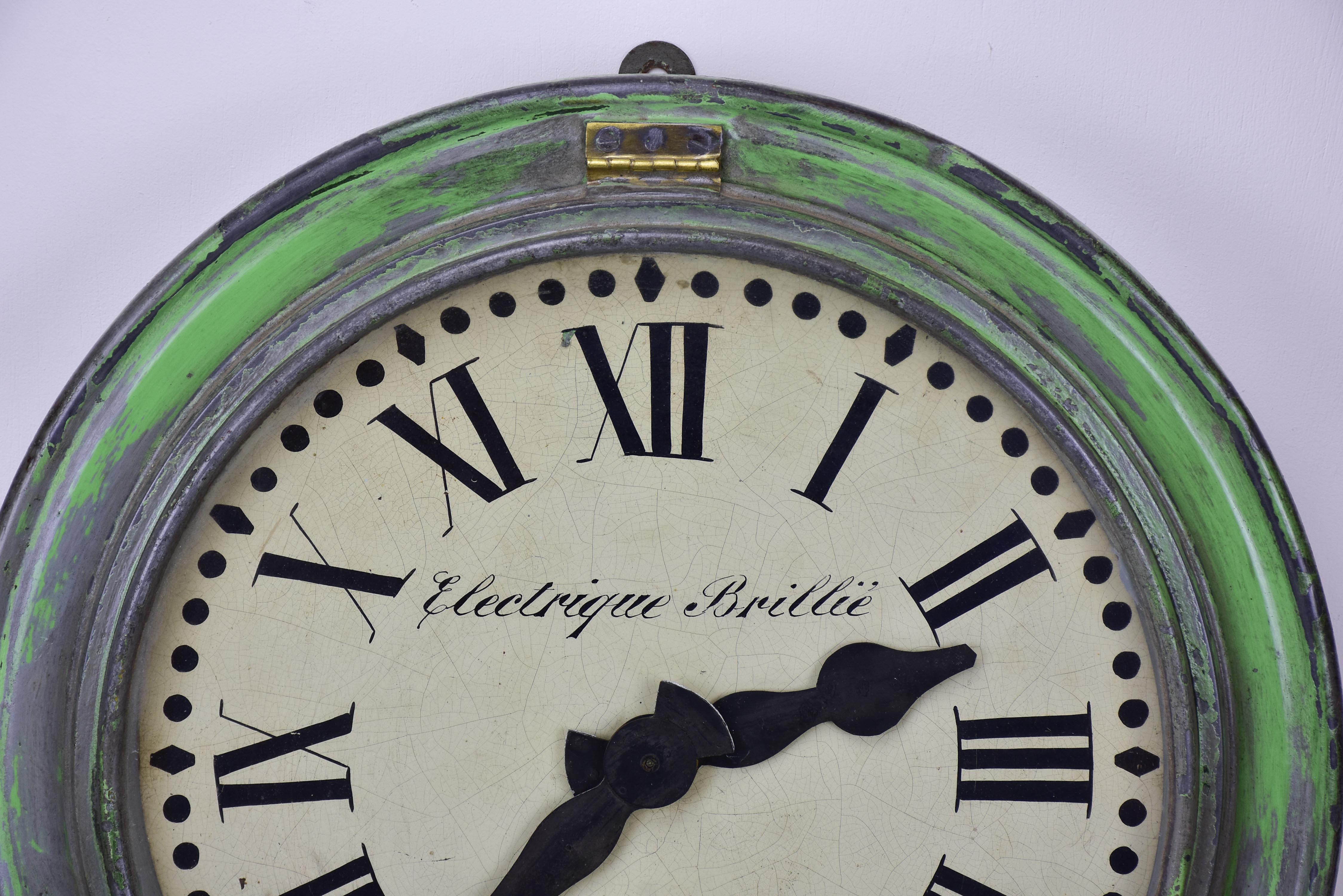 Antique French clock - Electrique Brillié