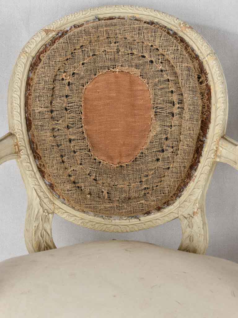 Pair of rustic 19th century French armchairs