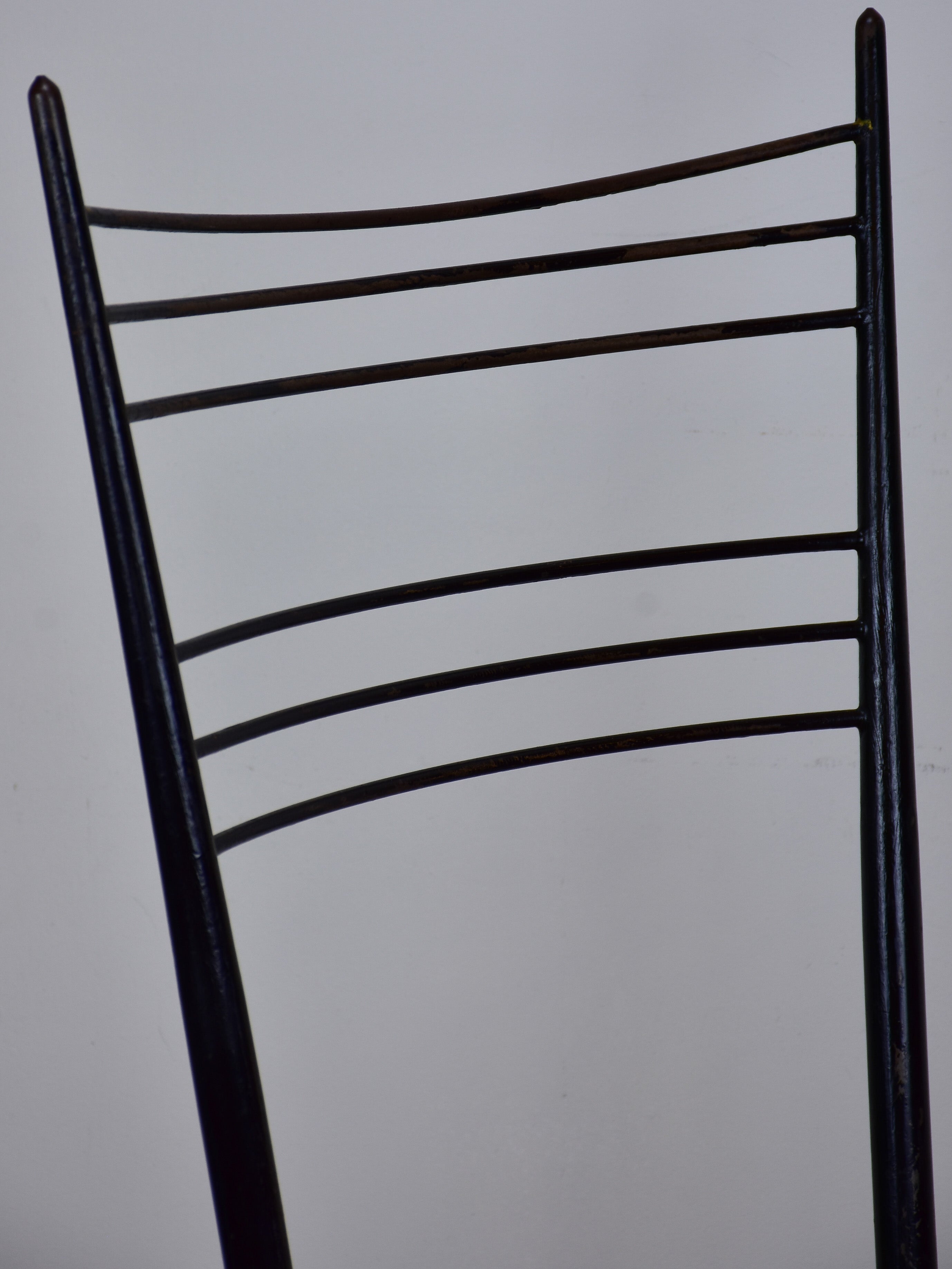 Six mid-century modern Colette Gueden dining chairs