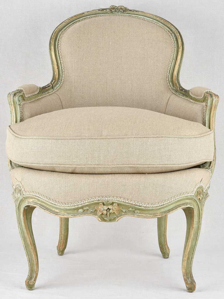 Dainty Louis XV armchair from the 19th century