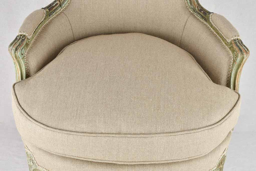 Dainty Louis XV armchair from the 19th century