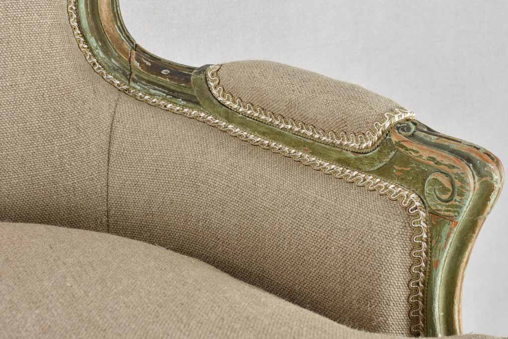 Dainty Louis XV armchair from the 19th century