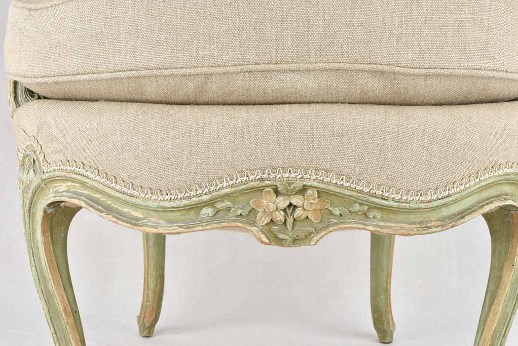 Dainty Louis XV armchair from the 19th century