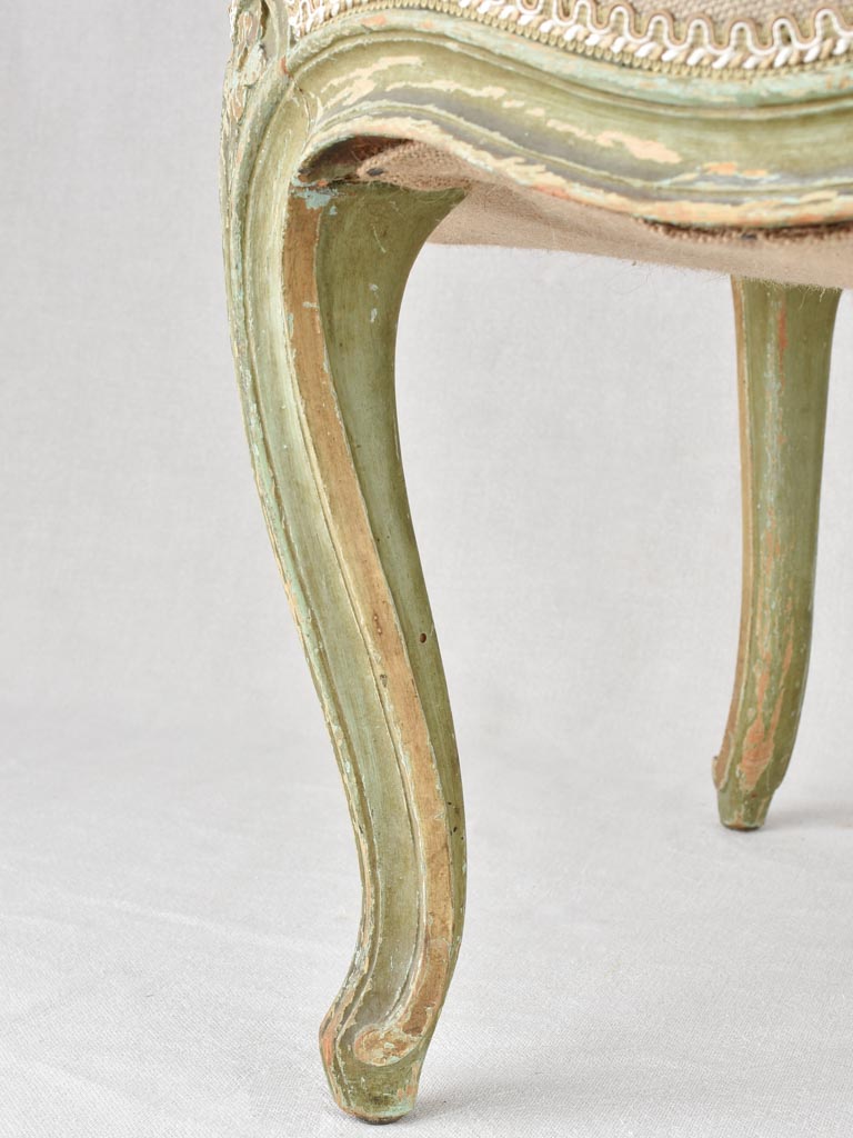 Dainty Louis XV armchair from the 19th century
