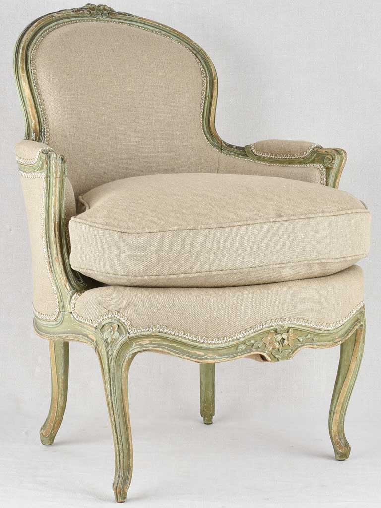 Dainty Louis XV armchair from the 19th century