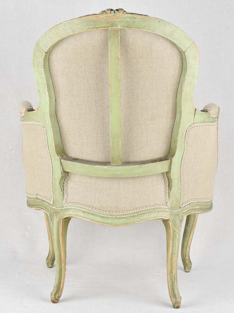 Dainty Louis XV armchair from the 19th century