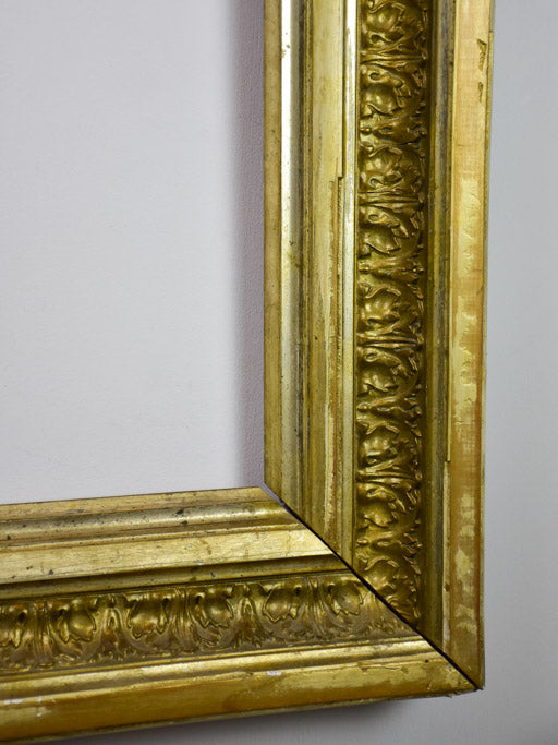 Mid-19th Century French gilt frame 21¼" x 29¼"