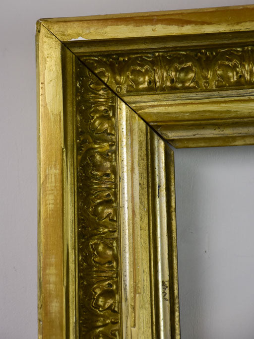 Mid-19th Century French gilt frame 21¼" x 29¼"