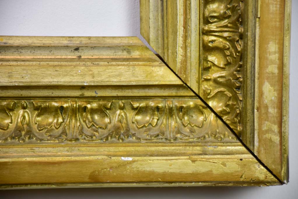 Mid-19th Century French gilt frame 21¼" x 29¼"