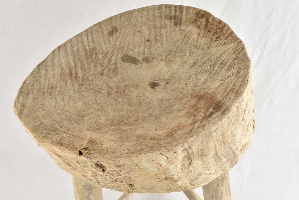 Large Primitive driftwood table / pedestal 26½"
