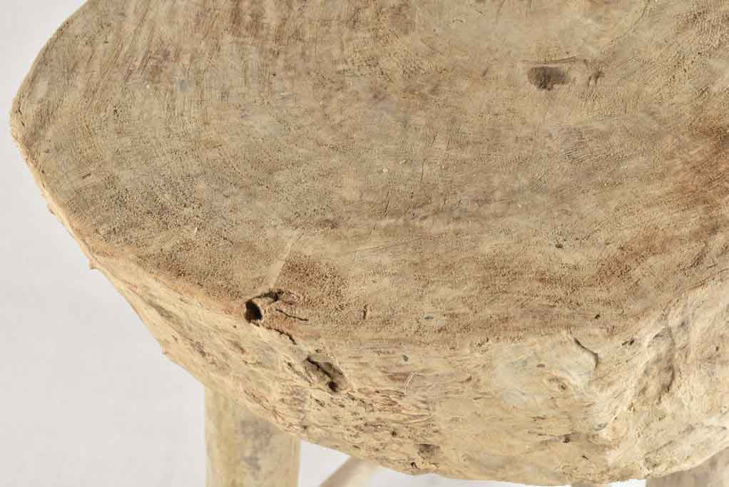 Large Primitive driftwood table / pedestal 26½"