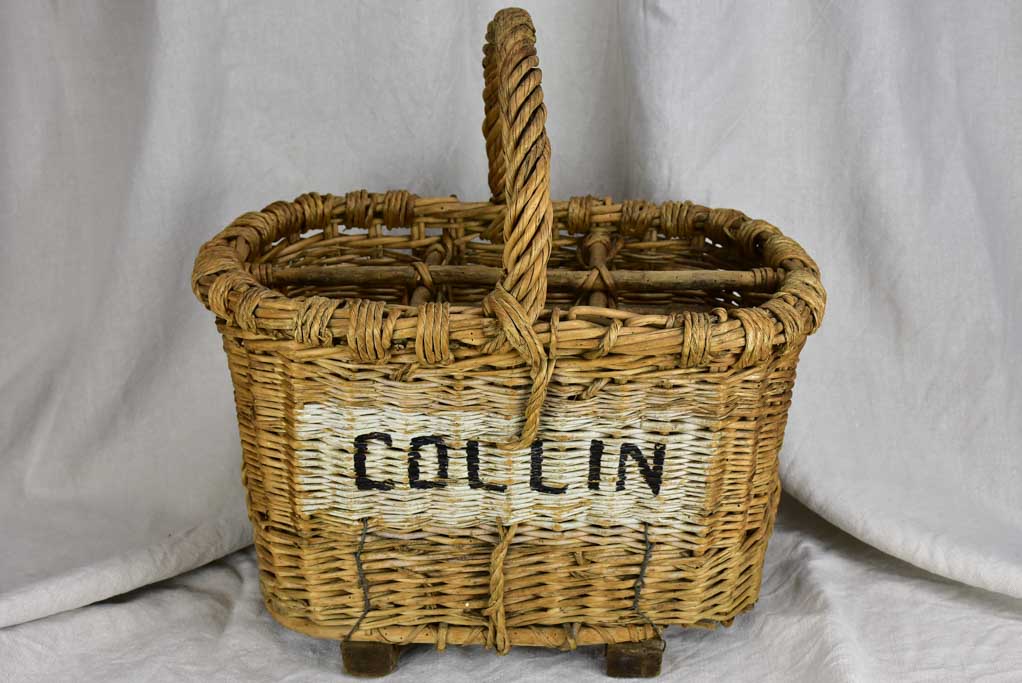 Late 19th Century French basket for bottles - from Champagne