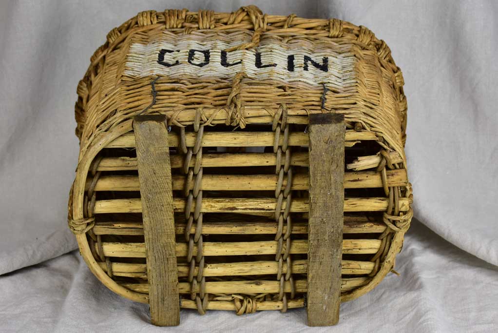 Late 19th Century French basket for bottles - from Champagne