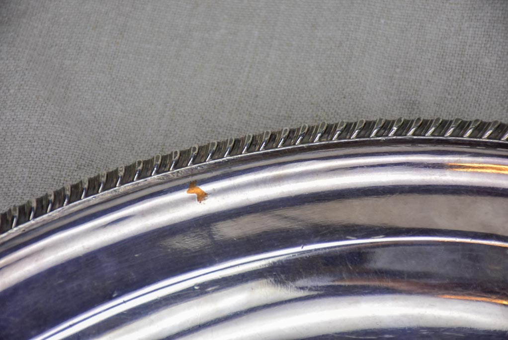 Early 19th Century Old Sheffield oval platter