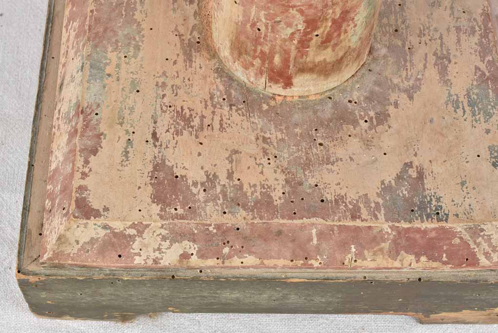 Antique French column pedestal 8¼" x 33¾"