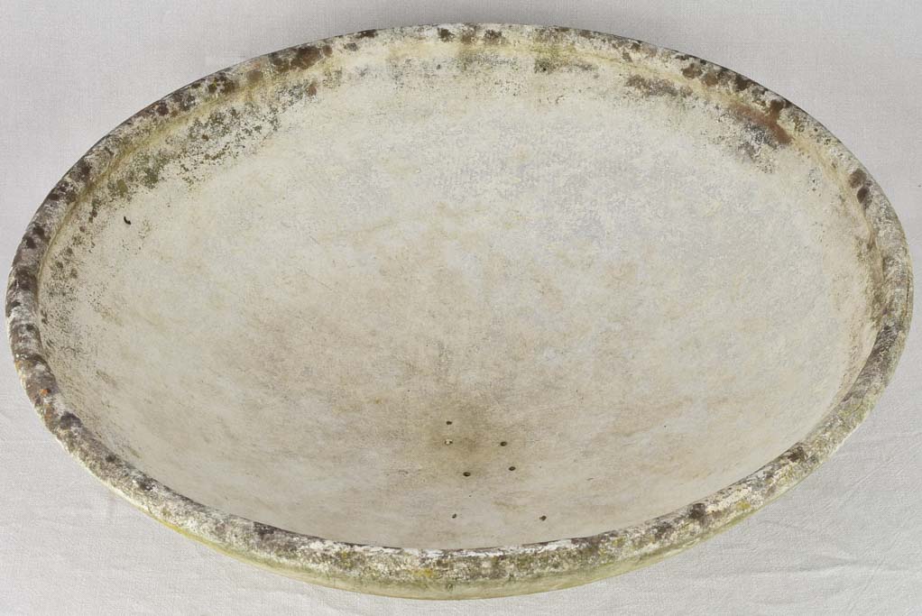 Large Willy Guhl round footed planter 31"