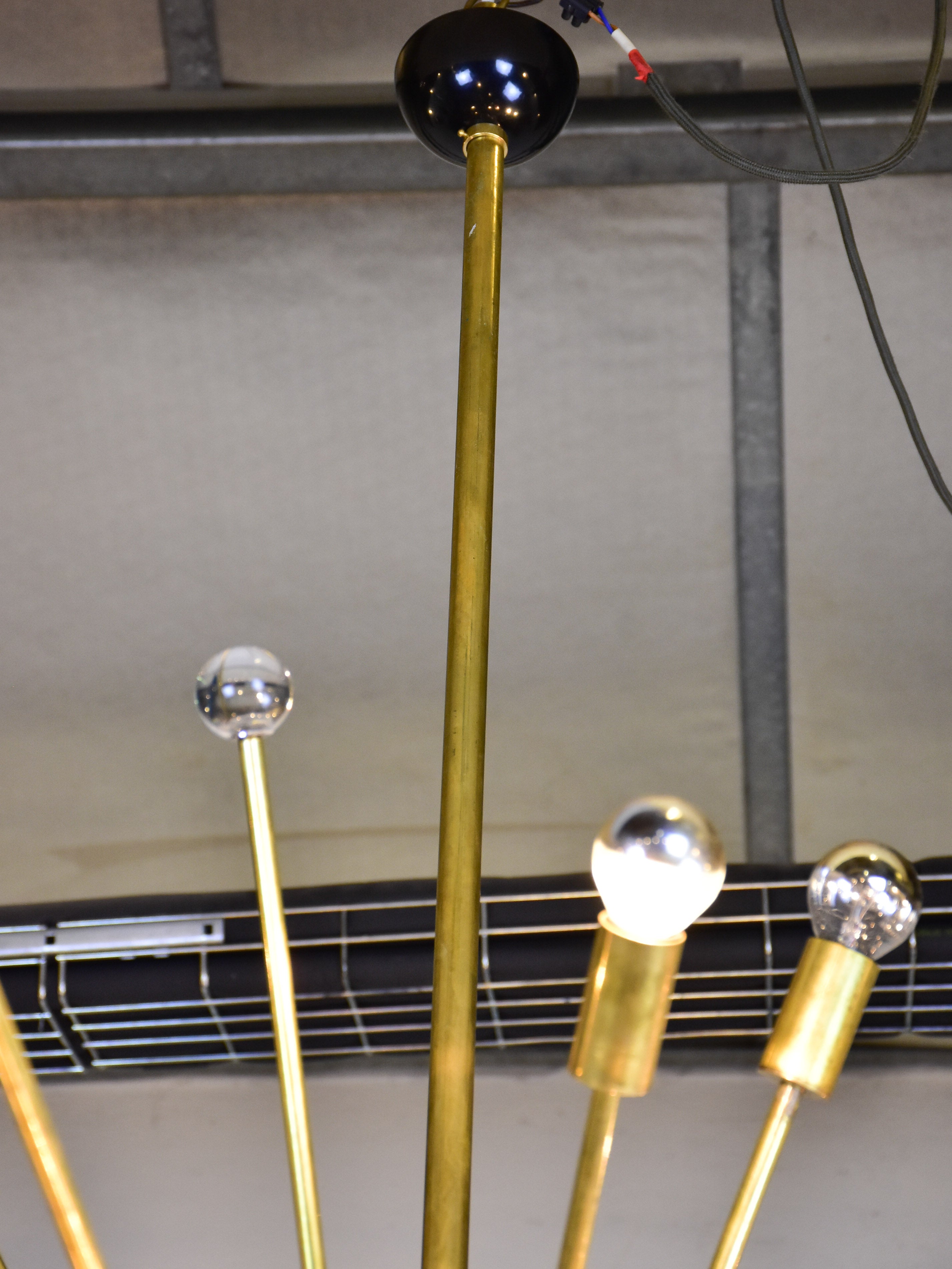 Mid-century Italian Sputnik chandelier