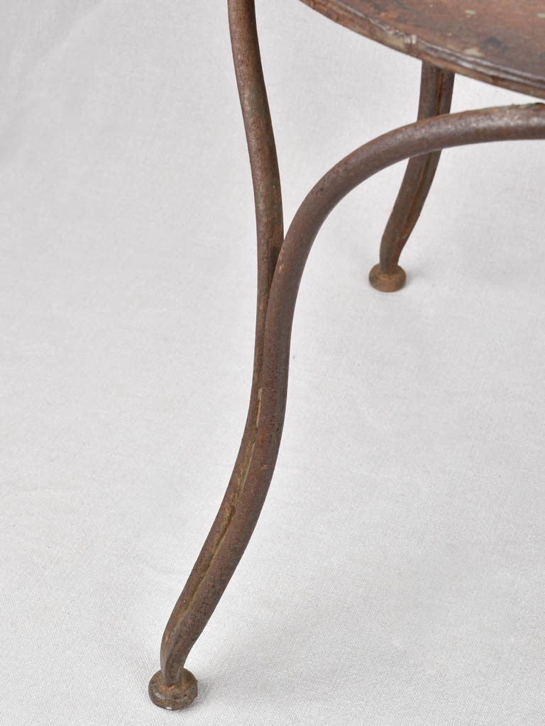 Pair of 19th century garden armchairs