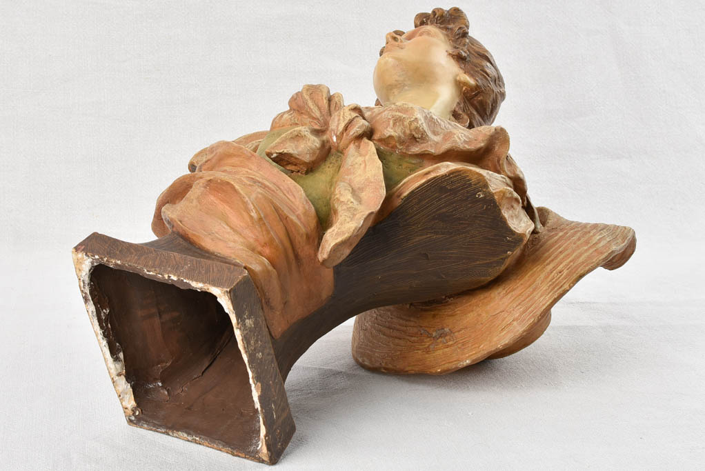 Esteemed Goldscheider Hat-wearing LaBust