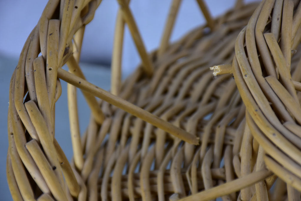 Large vintage French aperitif basket
