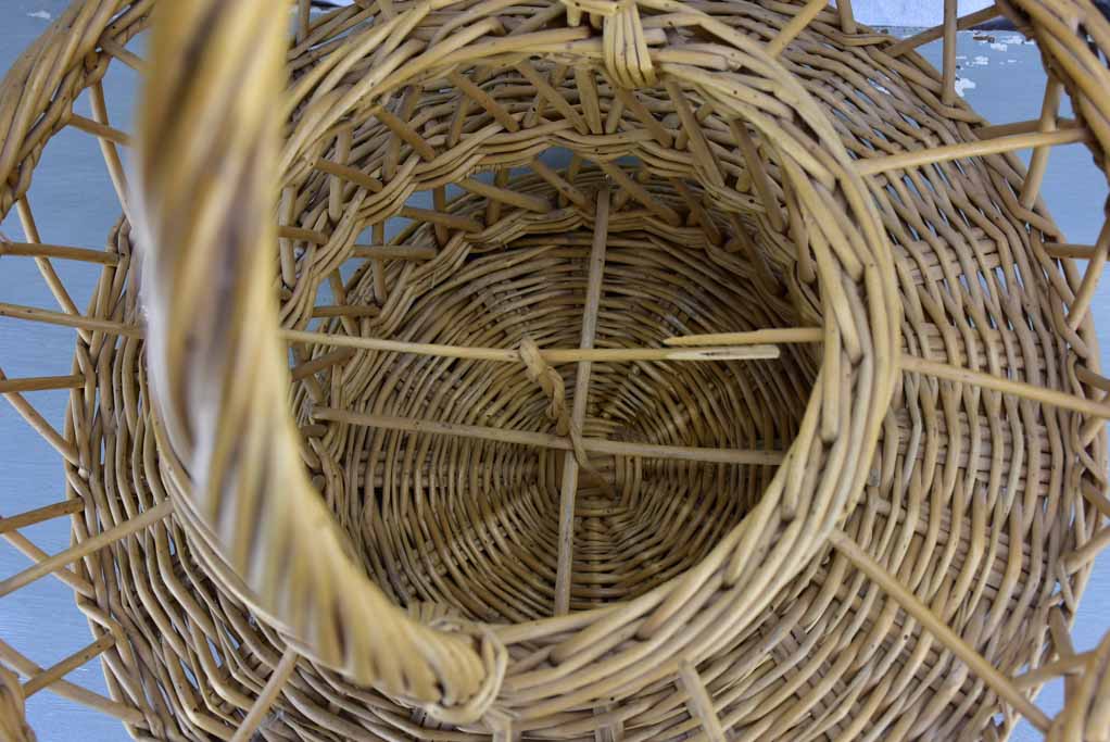 Large vintage French aperitif basket