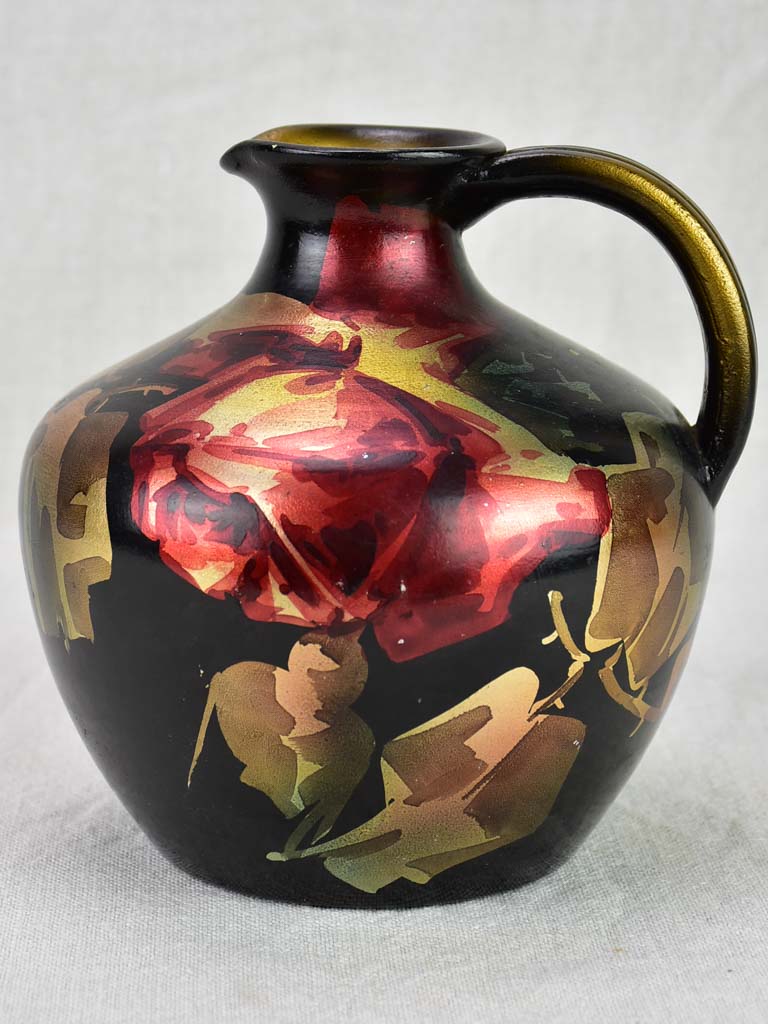 Vintage 1950s Vallauris Ceramic Pitcher