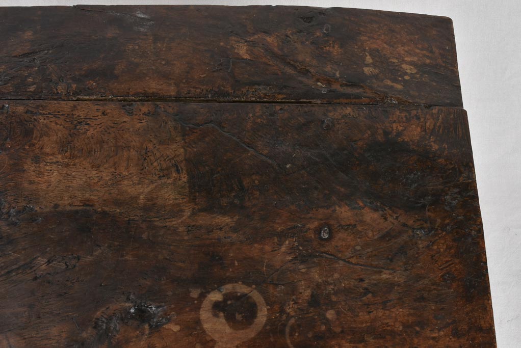 Primitive 17th century side table with drawer 36¼" x 26"