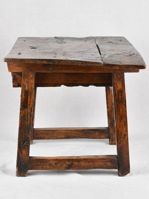 Primitive 17th century side table with drawer 36¼" x 26"