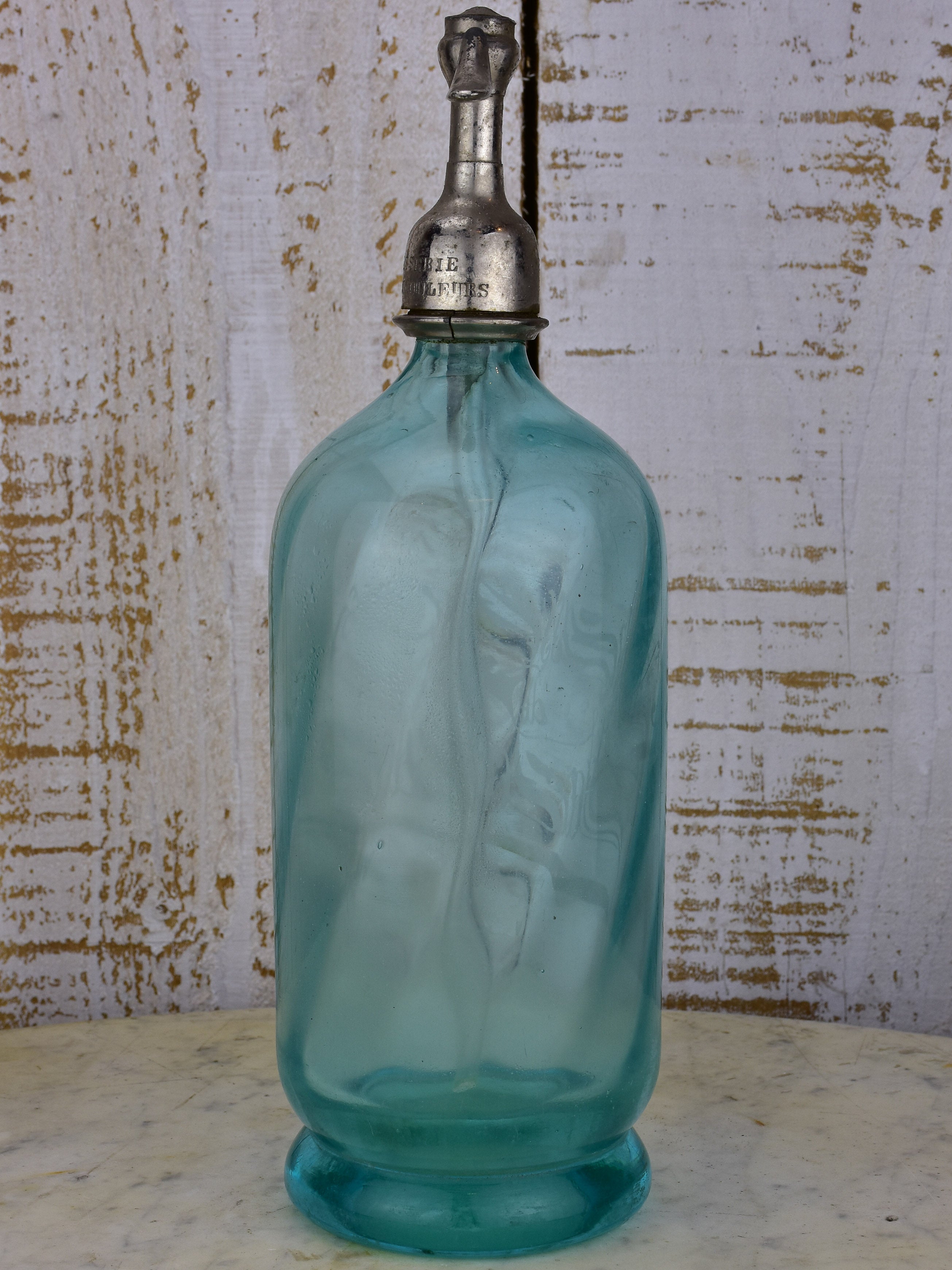 Brasserie Seltzer bottle - turquoise