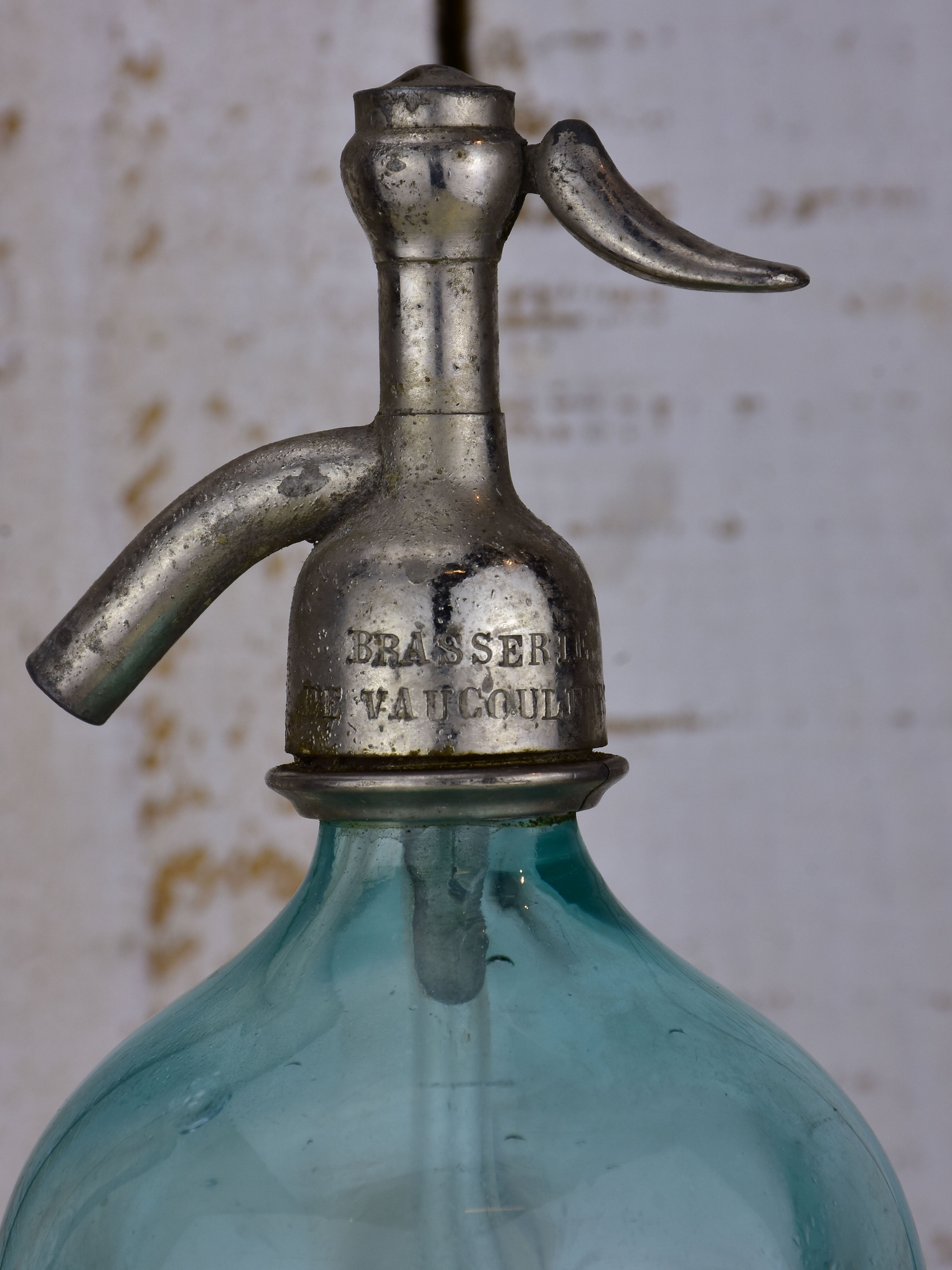 Brasserie Seltzer bottle - turquoise