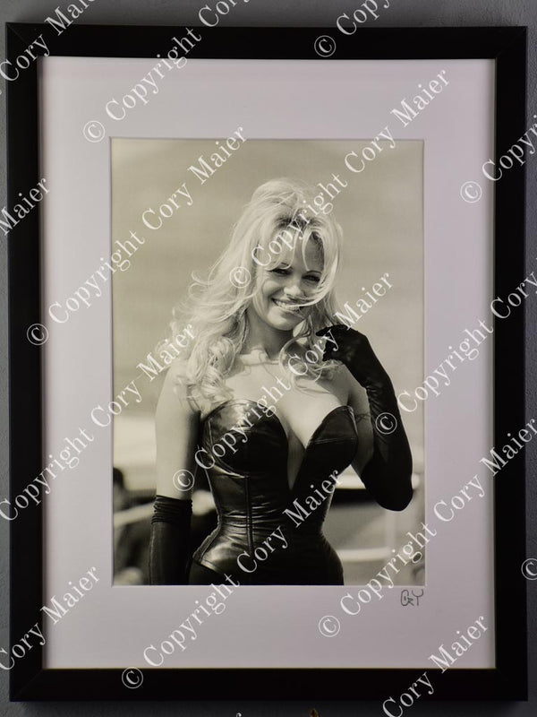 Exclusive, Signed Pamela Anderson Photo Print