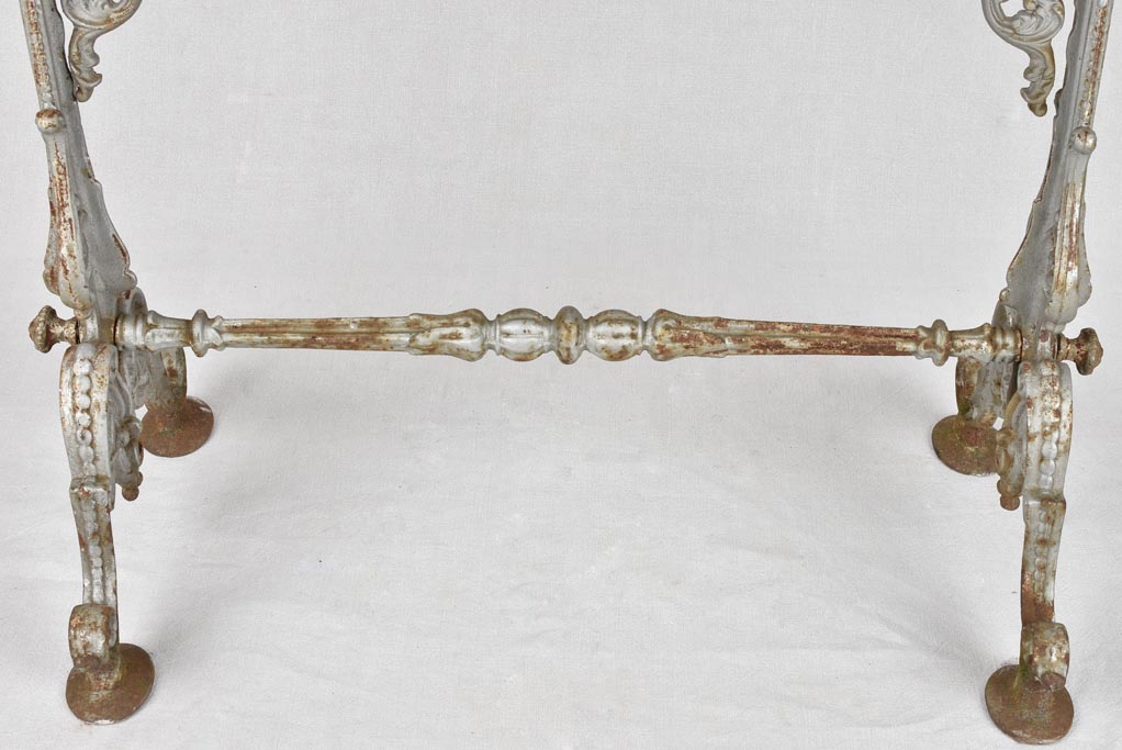 Antique Parisian walnut Bistro table