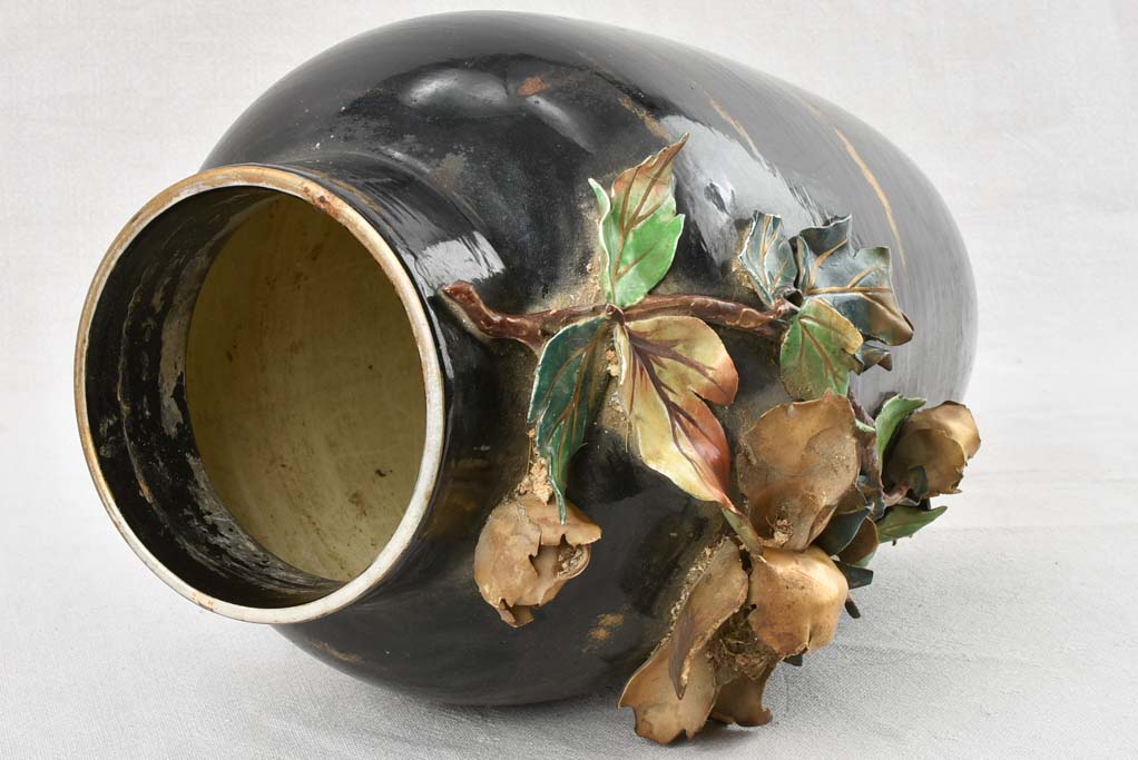 Gold Decorated Asiatic Vintage Vase