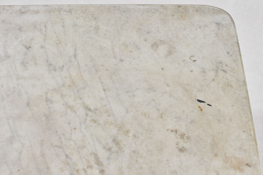 Vintage patina iron garden table