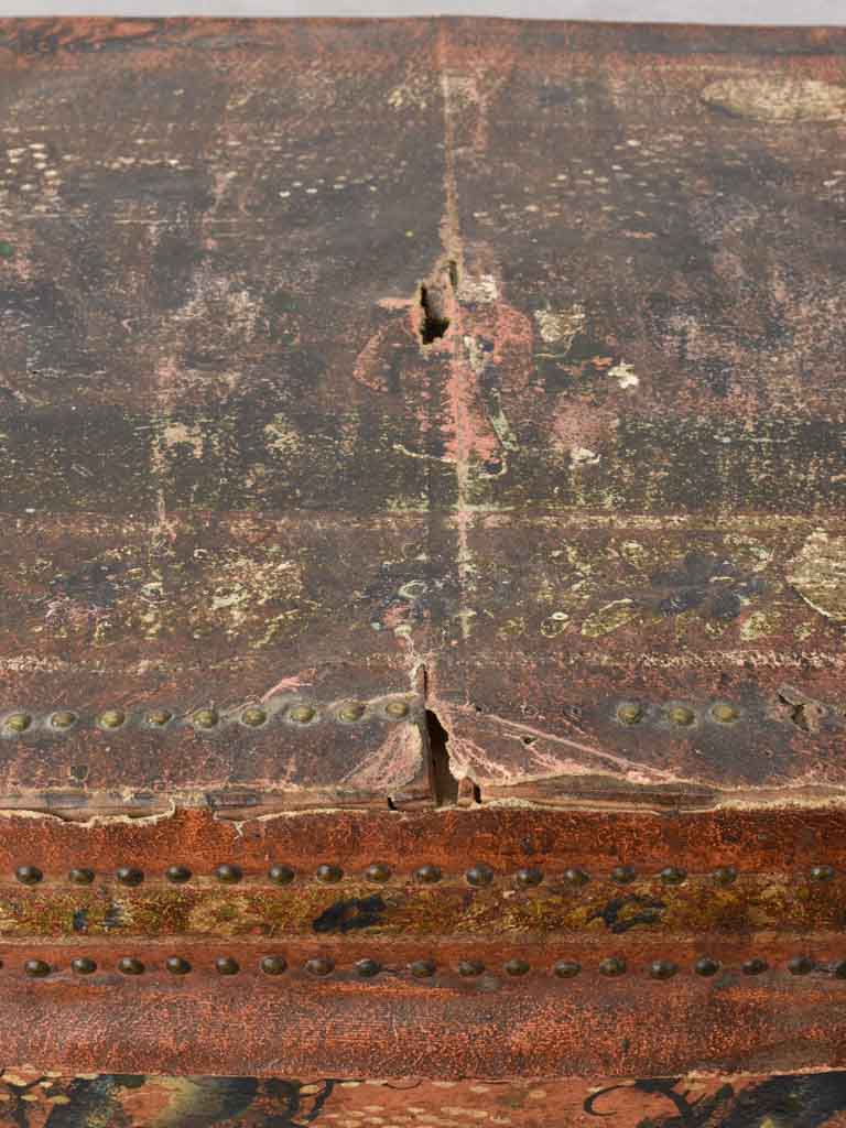 Unique Vintage Chinoiserie Storage Chest