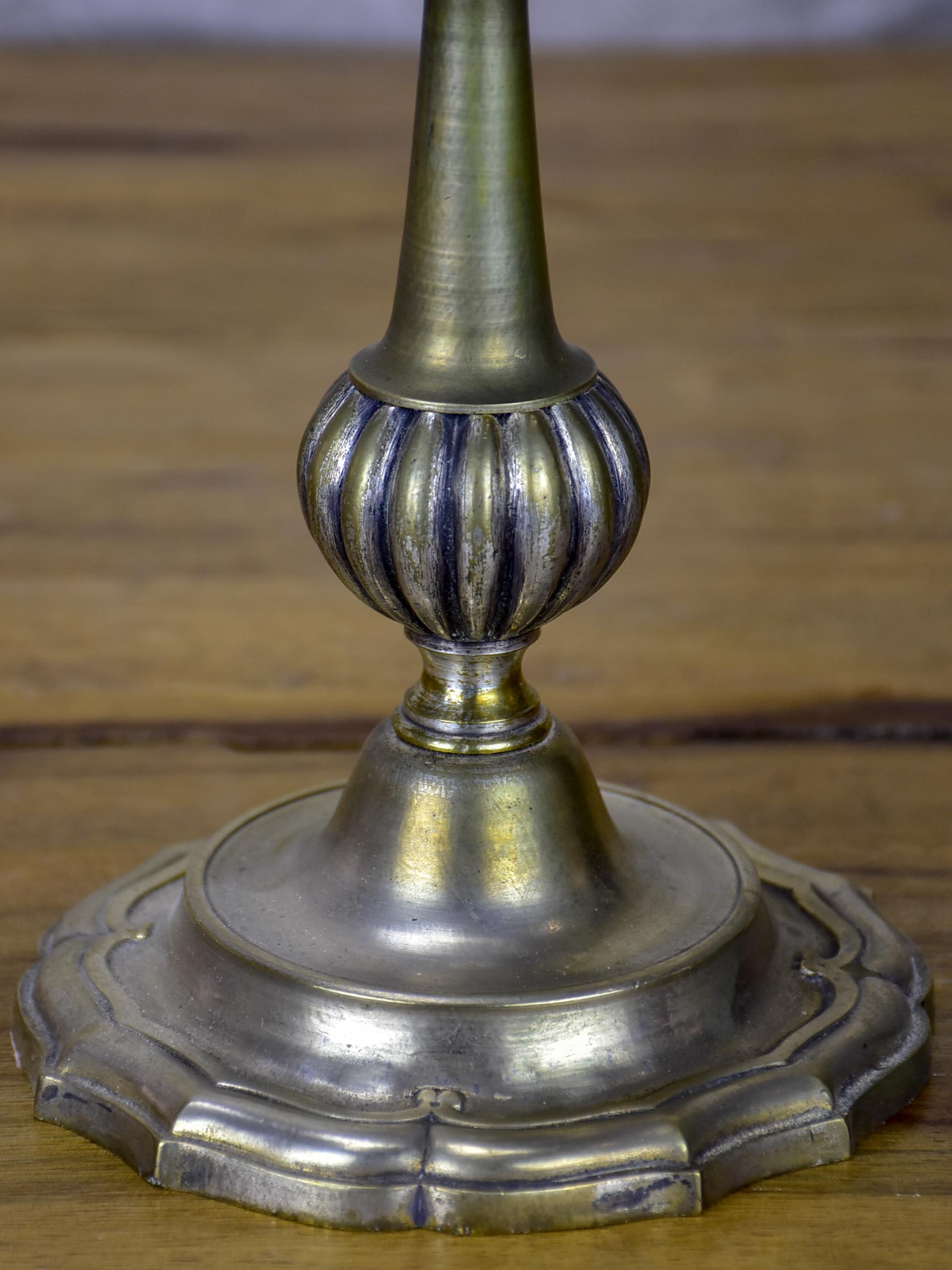Pair of rustic late 19th Century candlesticks - 4 candles