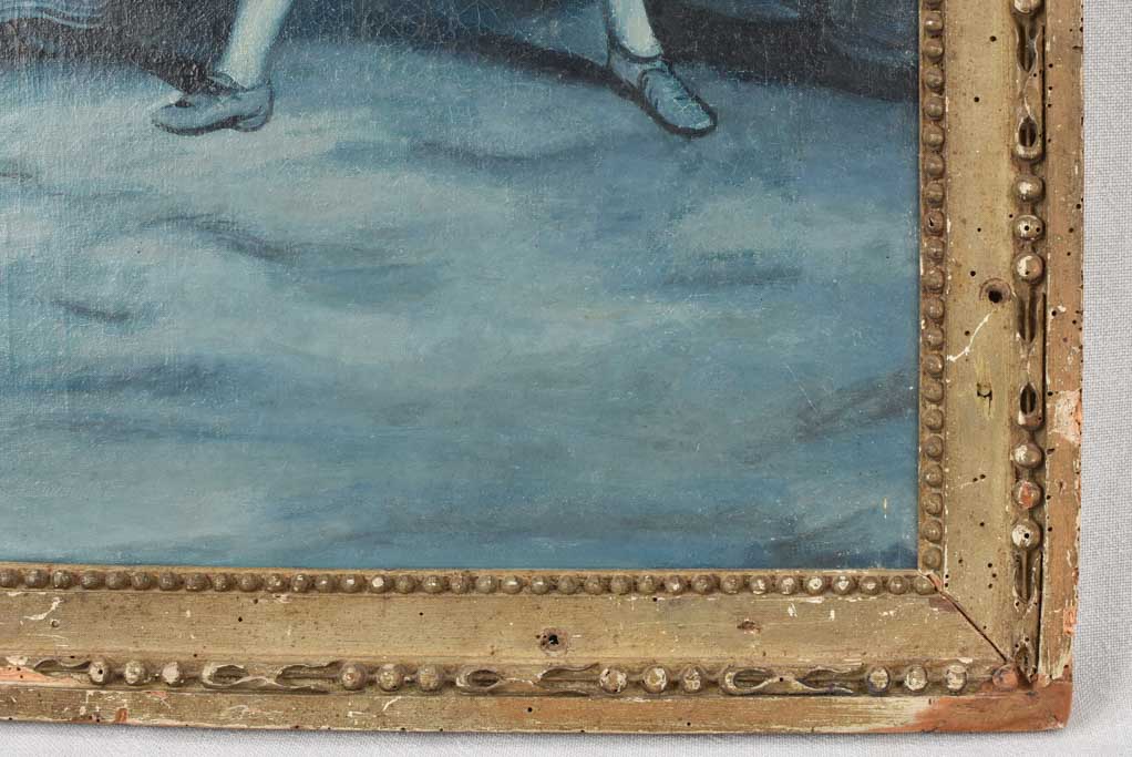 18th century Romantic Louis XVI painting 37¾" x 28¾"