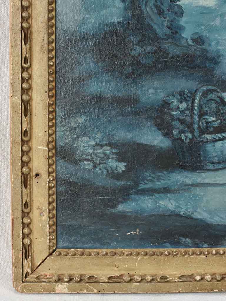 18th century Romantic Louis XVI painting 37¾" x 28¾"