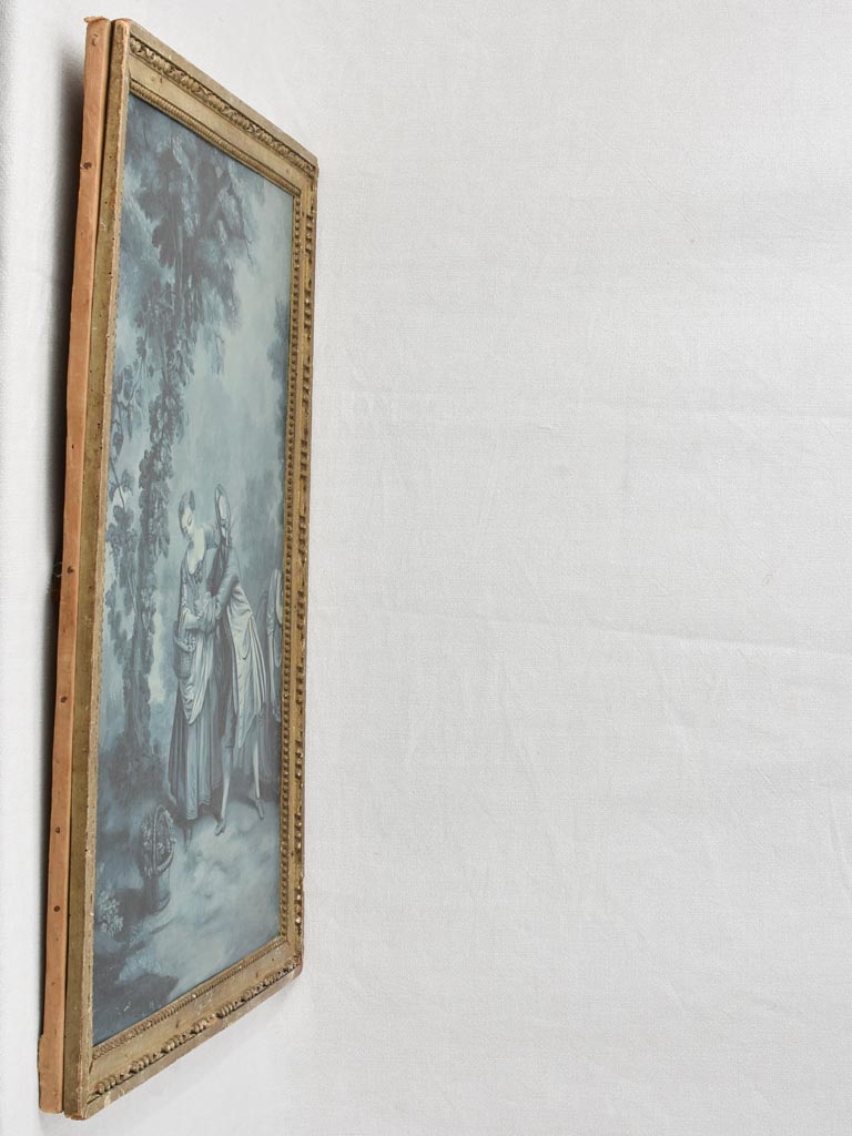 18th century Romantic Louis XVI painting 37¾" x 28¾"