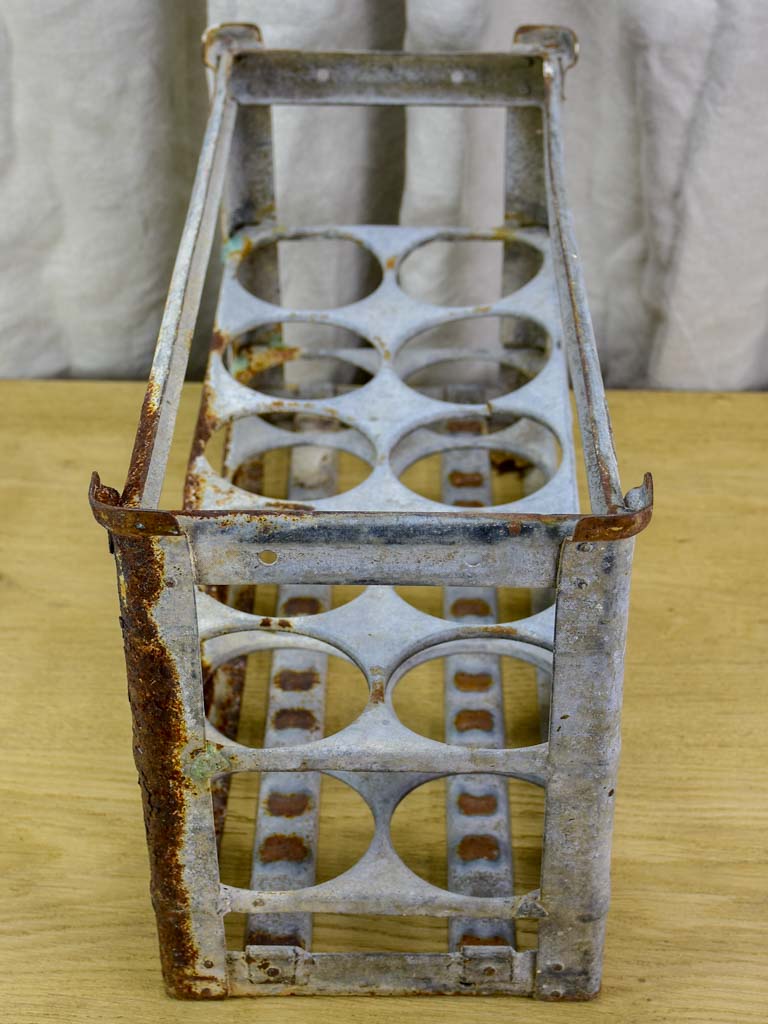 Rustic French bottle carrier - 10 bottles