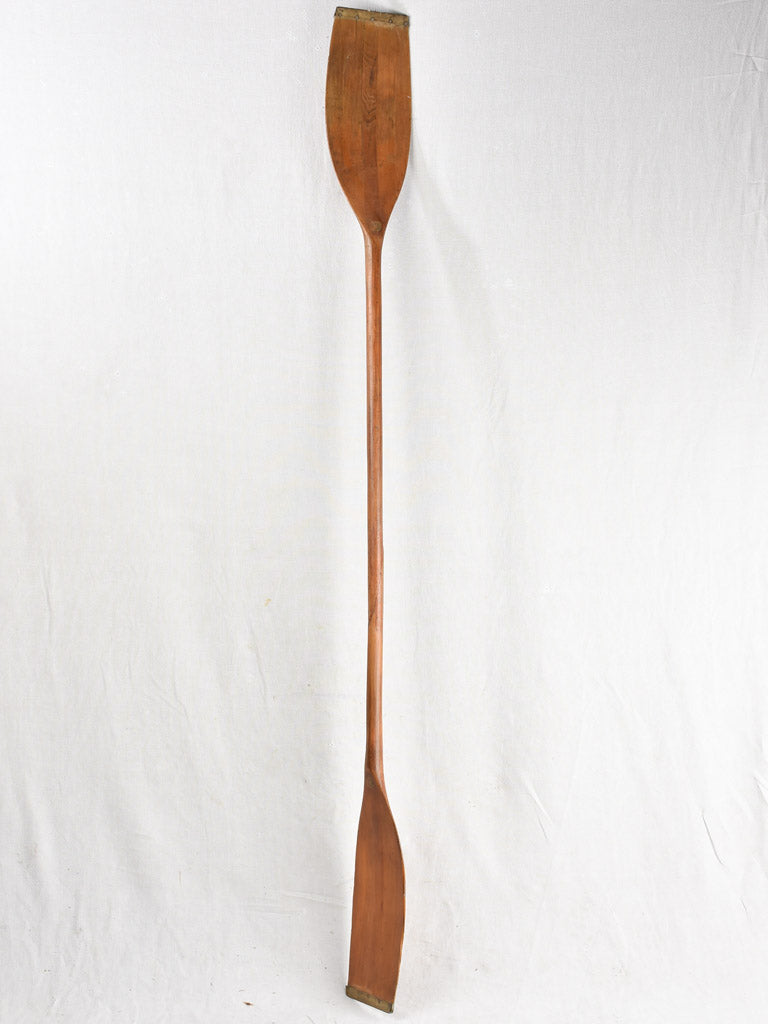 Antique French wooden paddle 81½"