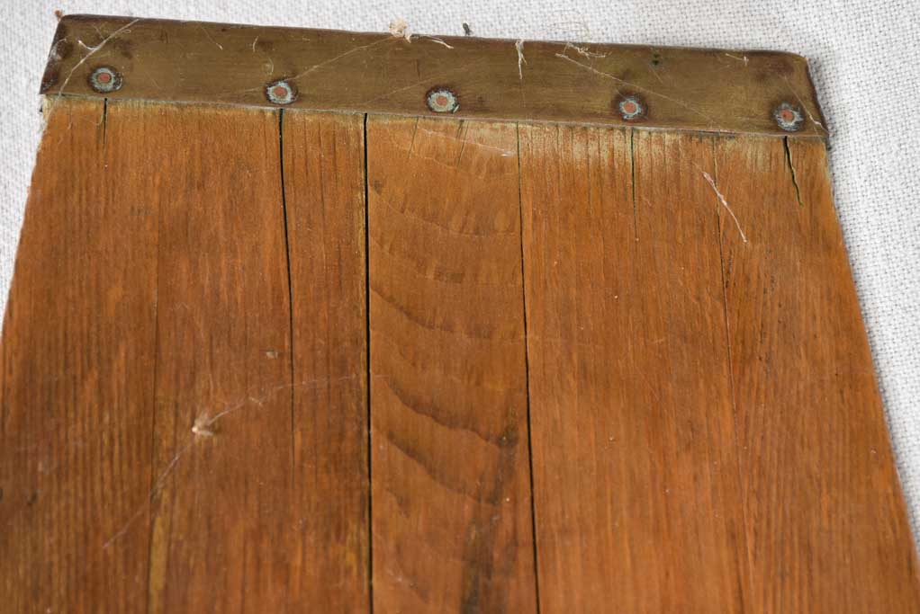 Antique French wooden paddle 81½"