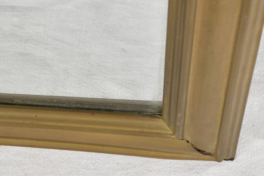 Authentic French brasserie-style mirror