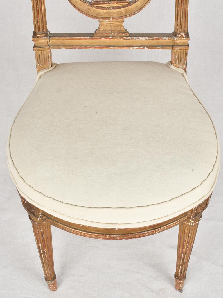 Louis XVI Lyre back chair