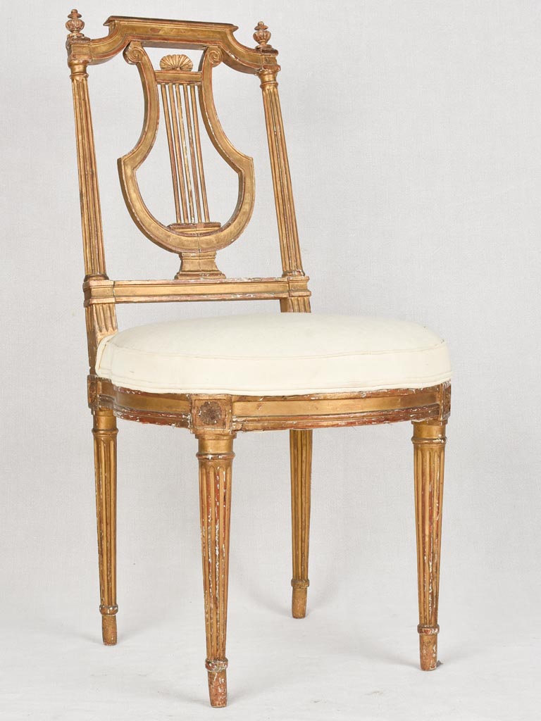 Louis XVI Lyre back chair
