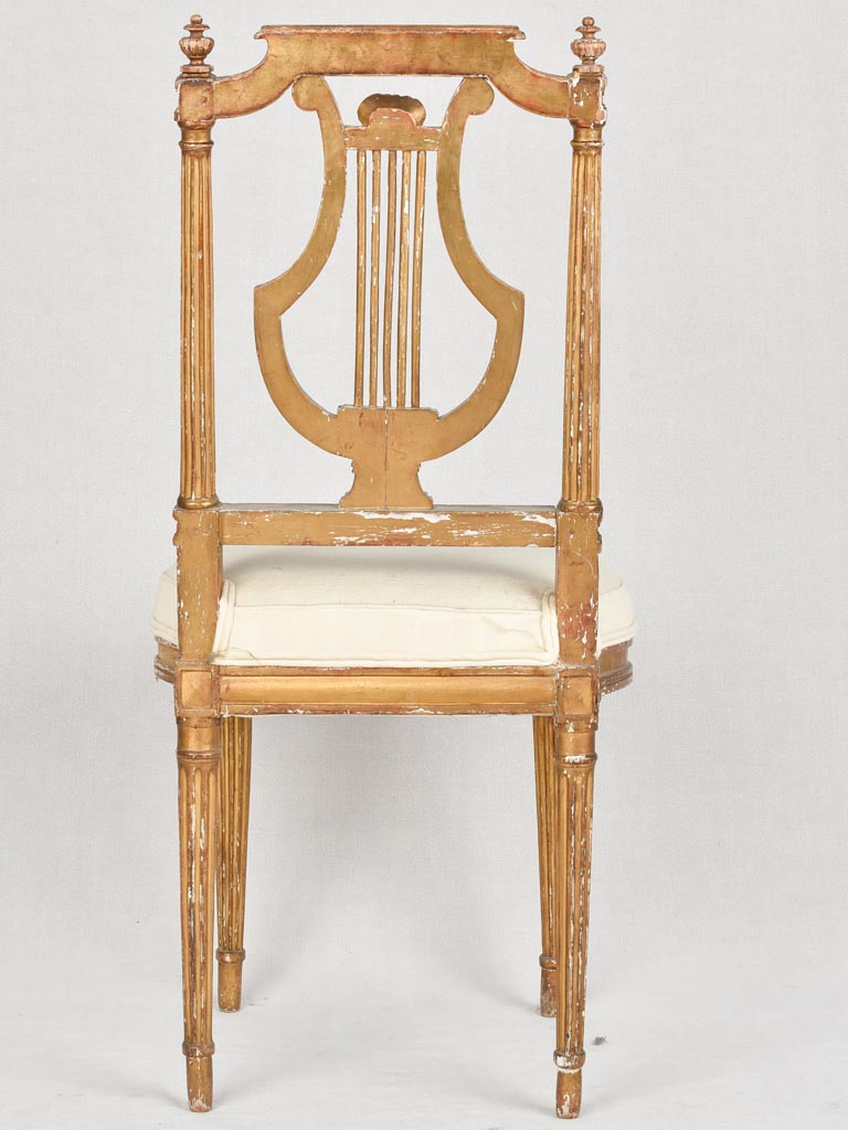 Louis XVI Lyre back chair
