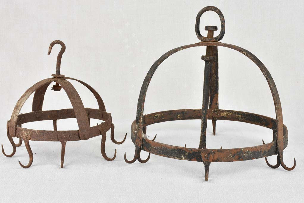 Old-world style dried sausage hook