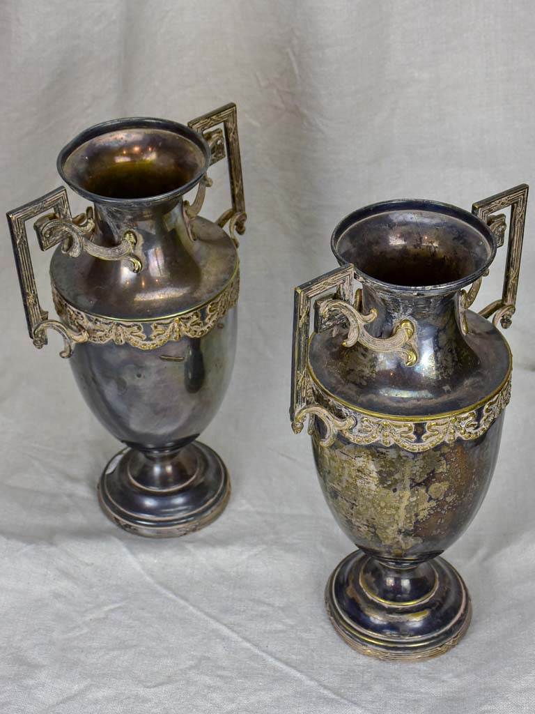 Pair of Napoleon III urns